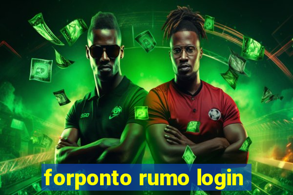 forponto rumo login